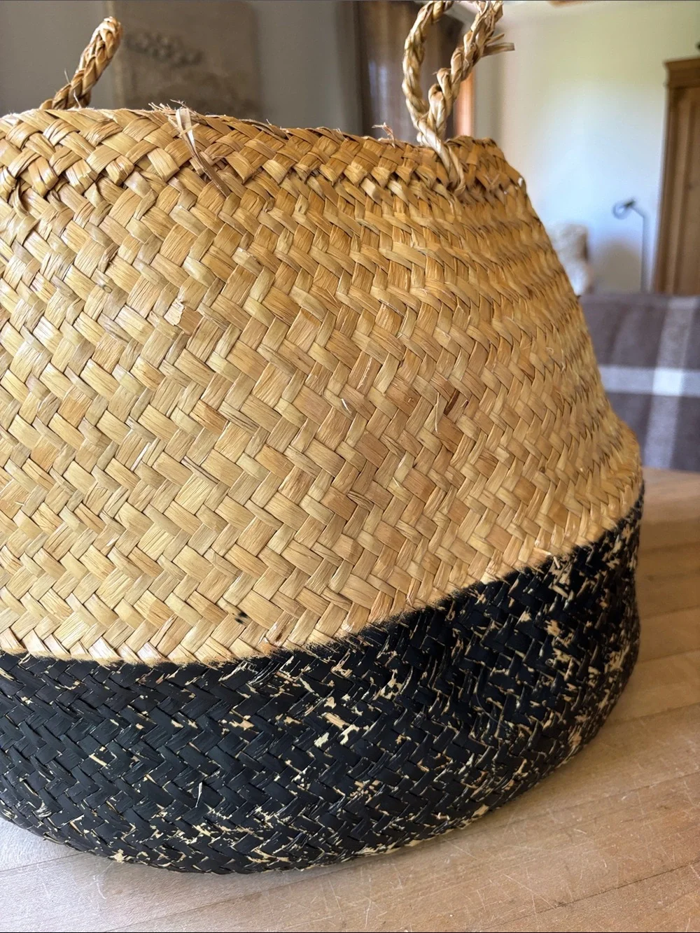 Huge Vintage Market Basket